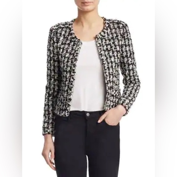 Iro
Gonna Pearl-Embellished Cropped Tweed Jacket - Picture 3 of 16